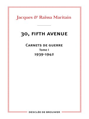 cover image of 30, fifth avenue